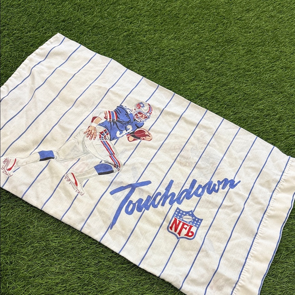 Vintage NFL Football Pillowcase